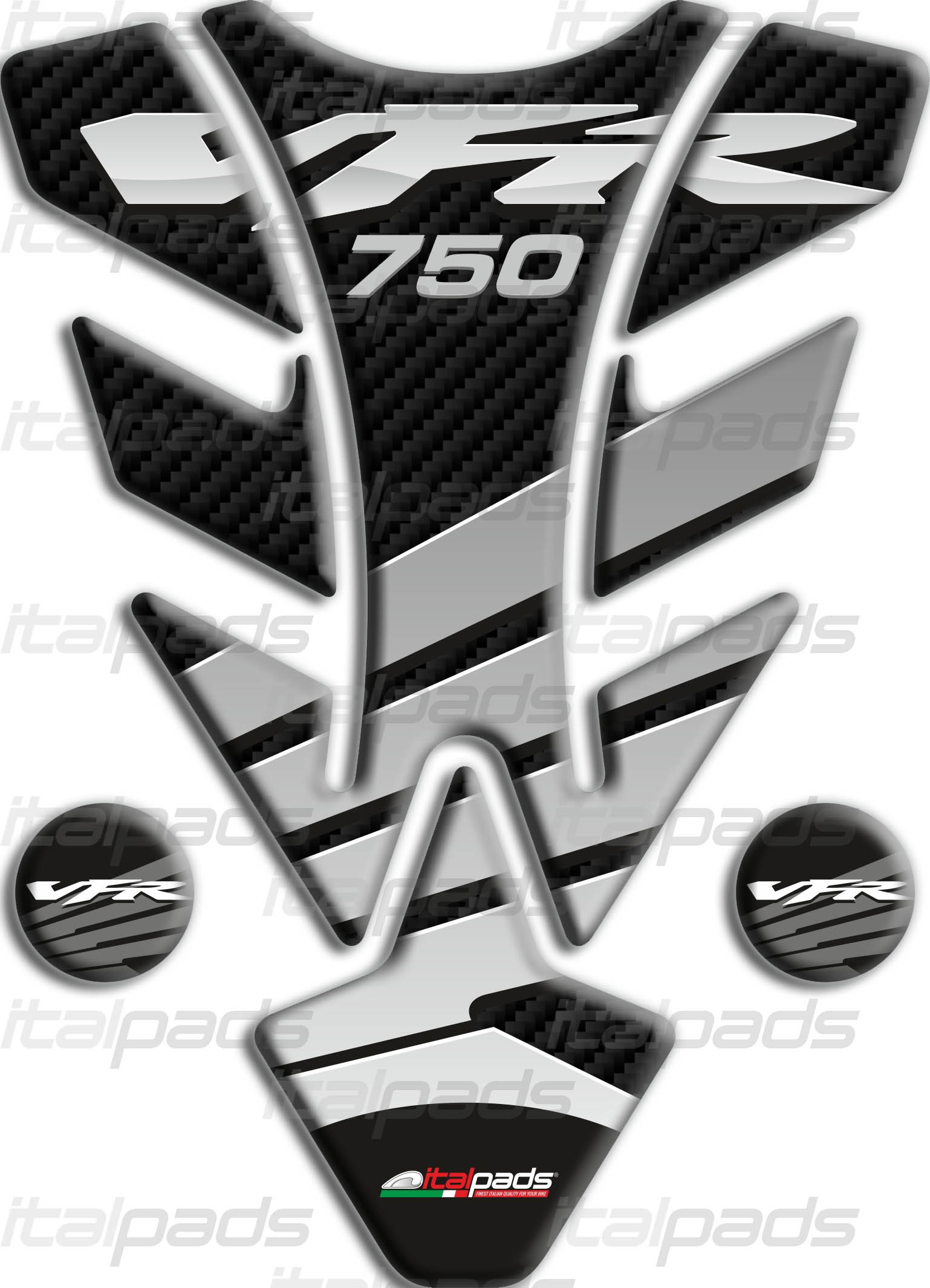 /"Compact2/" carbon-look Tank Pad for Honda Africa Twin CRF 1000 mod
