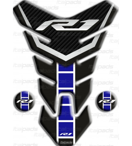 Tank Pad for Yamaha R1  60th Anniversary "Nevada bleu"