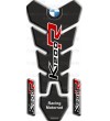 Tank Pad black for BMW K1200R slim +2