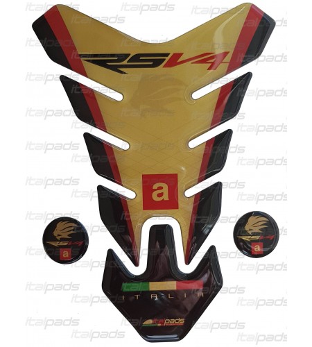 Resin TANK PAD mod. "Nevada gold" for Aprilia RSV4