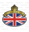 Sticker Union Jack Royal British flag Range Rover G/W