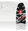 TANK PAD PROTECTIVE for Aprilia black Classic Italy