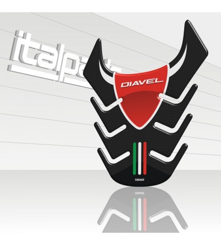 Tank Pad mod. "Skeleton" suitable for DUCATI Diavel