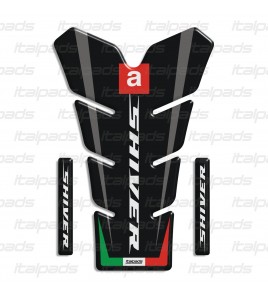 TANK PAD PROTECTIVE Black  for Aprilia Shiver