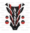 TANK PAD mod. "Detroit" for Kawasaki ZX6-R red