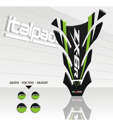 Generic TANK PAD suitable for Kawasaki ZX6-R mod. "Detroit" +4 FOR FREE!!