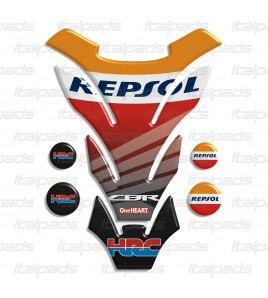 TANK PAD mod. "Detroit Repsol" for Honda CBR + 4 For free!