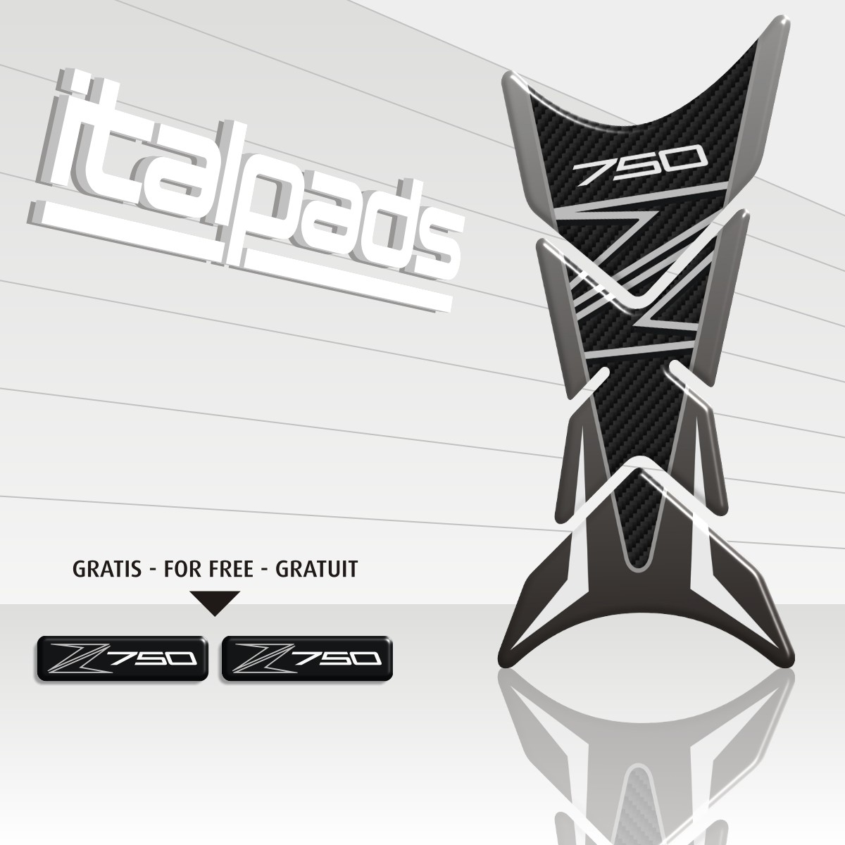 Paraserbatoio modNevada compatibile con Kawasaki Z750R