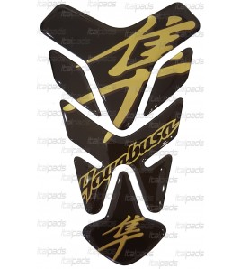 TANK PAD mod. "Florida" black/gold for Suzuki GSX-R Hayabusa