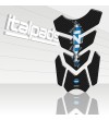 TANK PAD mod. "3Wings Rip" for Suzuki carbon look