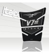 TANK PAD  black+honeycomb for Moto Guzzi V7 Stone