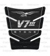 TANK PAD  black+honeycomb for Moto Guzzi V7 Stone