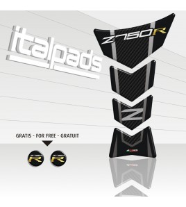 Tank Pad for KAWASAKI Z750R mod. "Frames" black + 2 For free!!