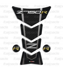 Tank Pad for KAWASAKI Z750R mod. "Frames" black + 2 For free!!