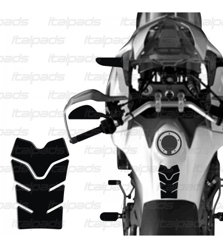 Tank Pad full black mod. "Compact 1" for Honda Africa Twin 1000