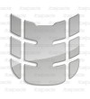 Tank Pad TRANSPARENT mod. "Compact2" for Honda Africa Twin CRF 1000