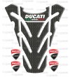 Tank Pad "top wings" Carbon look for DUCATI Monster