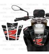 Resin Tank Pad texture carbon look/red for BMW F900R