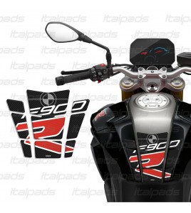 Resin Tank Pad texture carbon look/red for BMW F900R