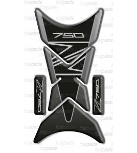 Tank Pad mod. "Shark" gray/black for Kawasaki Z750