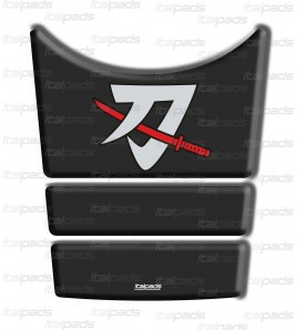 TANK PAD black for Suzuki Katana