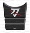TANK PAD black for Suzuki Katana
