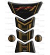 Tank Pad for Yamaha FZ1 gold-carbon look "Frames/S"