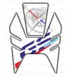 TANK PAD white blue "CRN" for BMW R1250GS