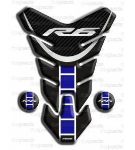 Tank Pad for Yamaha R6  "Nevada/bleu"