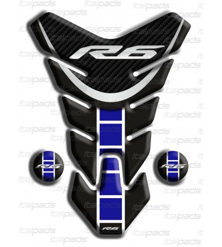 Tank Pad for Yamaha R6  "Nevada/bleu"