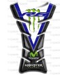 Tank Pad Classic Sport bleu carbon look for Yamaha R6