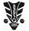 Tank Pad for Yamaha R6 mod. "Illinois" gray scale carbon look + 2 for free!!