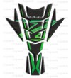 Tank Pad mod. "Connecticut Sport" for Kawasaki Z1000 green tones