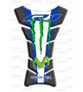 Tank Pad for Yamaha R1 Classic Sport bleu
