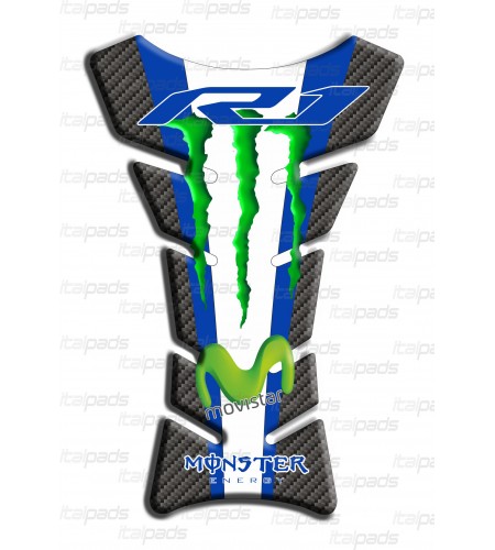 Tank Pad for Yamaha R1 Classic Sport bleu