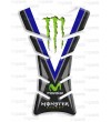Tank pad  Classic Monster Blue-carbon Sport Racing