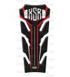 Red white tank pad for Yamaha XSR