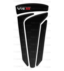 Black/carbon tank pad for Ducati V4S StreetFighter