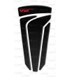 Black/carbon tank pad for Ducati V2 StreetFighter