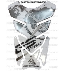 TANK PAD Transparent for BMW R1250GS Triple Black