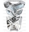 TANK PAD Transparent for BMW R1250GS Triple Black