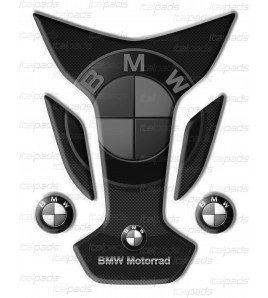 Generic tank pad mod. "Wings Top grey" for BMW