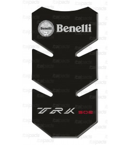 Black base tank pad for Benelli TRK 502, tank protection