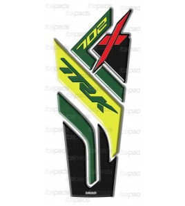 Tank pad green theme for Benelli TRK 702X, tank protection