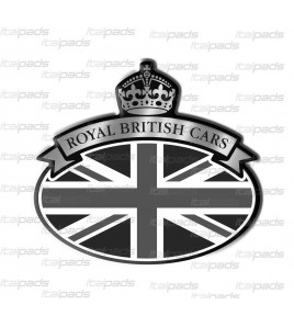 3D Resin Sticker English Flag Range Land Rover UK Flag