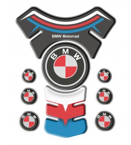 TANK PAD for BMW mod. "De Luxe" red logo