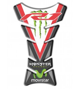 Tank Pad Classic Sport red for Yamaha R1