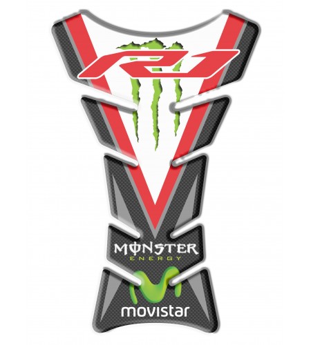 Tank Pad Classic Sport red for Yamaha R1