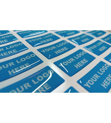 Set of 24 resin, silicone, rubber, 3D, lenticular labels