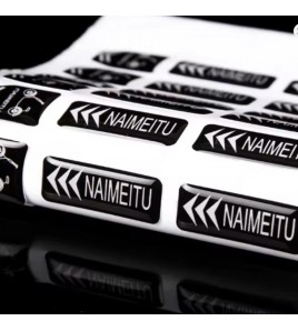 Set of 25 resin, silicone, rubber, 3D, lenticular labels